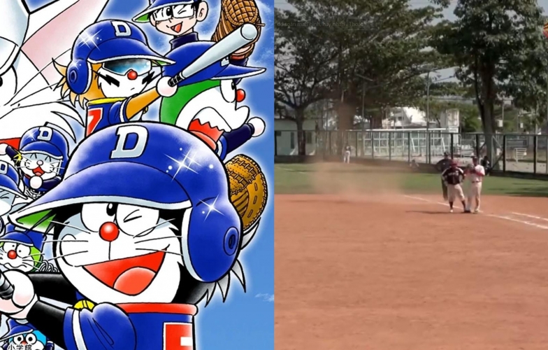Độc lạ SEA Games 33: Đội tuyển bóng chày Việt Nam bị cho là dùng 'bảo bối Doraemon' khi đấu với Singapore