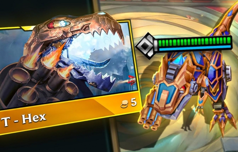 Cách chơi đội hình Khủng long Bọ cạp T-Hex carry DTCL mùa 16