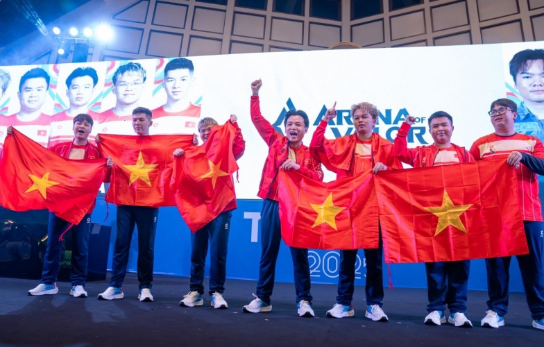 Đội tuyển Việt Nam lập kỷ lục khủng tại SEA Games 33 với tấm HCV Liên Quân Mobile