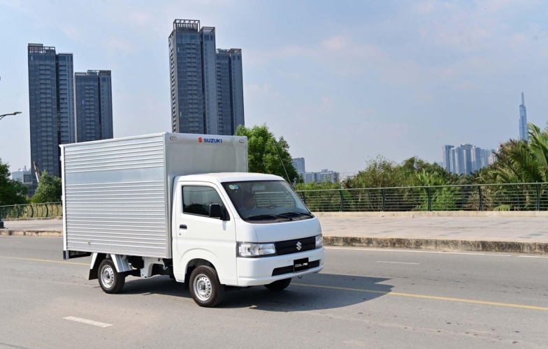 Nhu cầu vận chuyển tăng vọt mùa dịch, xe tải nhẹ Suzuki Carry Pro phát huy thế mạnh