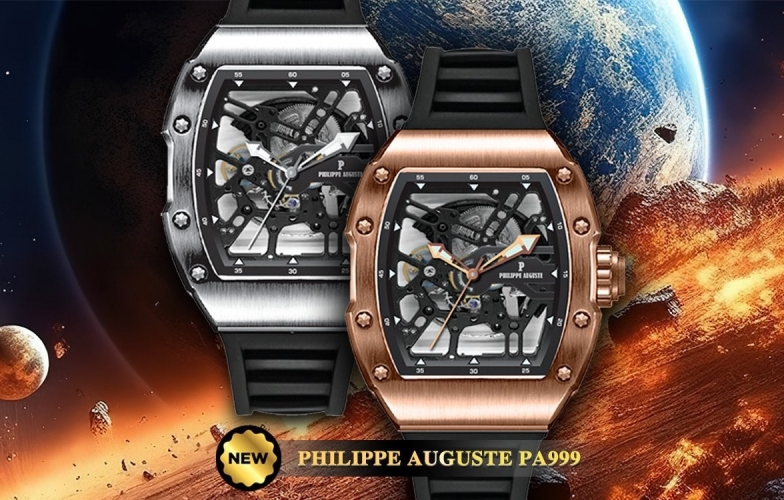 Khám phá sự tinh tế & đẳng cấp với thiết kế đồng hồ Philippe Auguste PA999 mới nhất