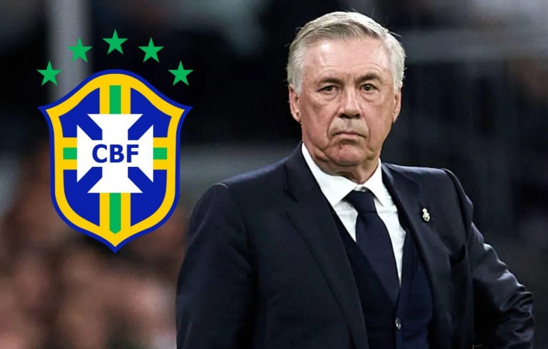 Carlo Ancelotti chính thức trở thành HLV trưởng ĐT Brazil