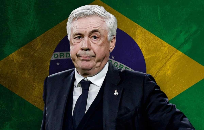 Carlo Ancelotti nhận lương kỷ lục trên tuyển Brazil?