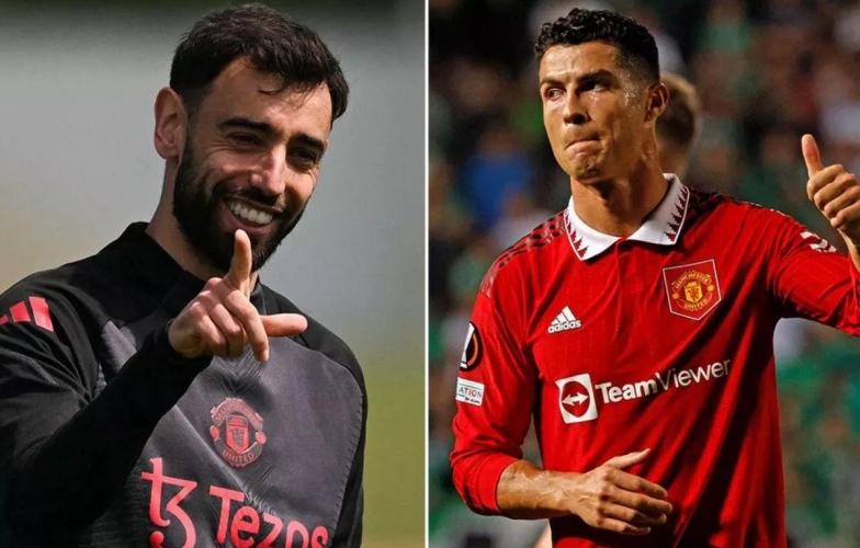 Bruno Fernandes san bằng kỷ lục của Ronaldo tại MU