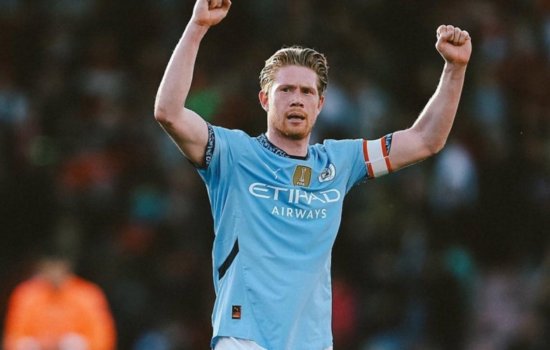 Kevin De Bruyne cân nhắc gia nhập CLB khác tại Premier League sau 10 năm tại Man City