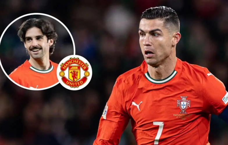 Được Ronaldo khuyên tới MU, sao Bồ Đào Nha lập tức ra quyết định