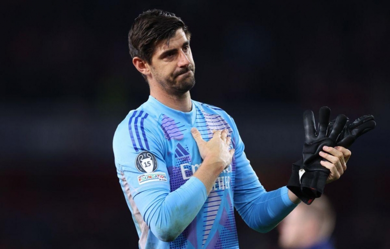 Courtois: 'Tôi muốn kết thúc sự nghiệp ở Real Madrid'