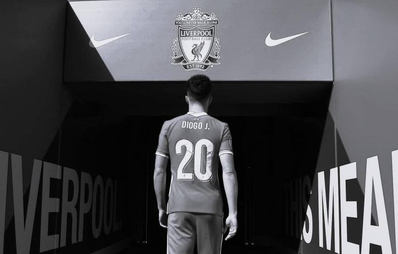 Diogo Jota và chiếc áo số 20 dang dở