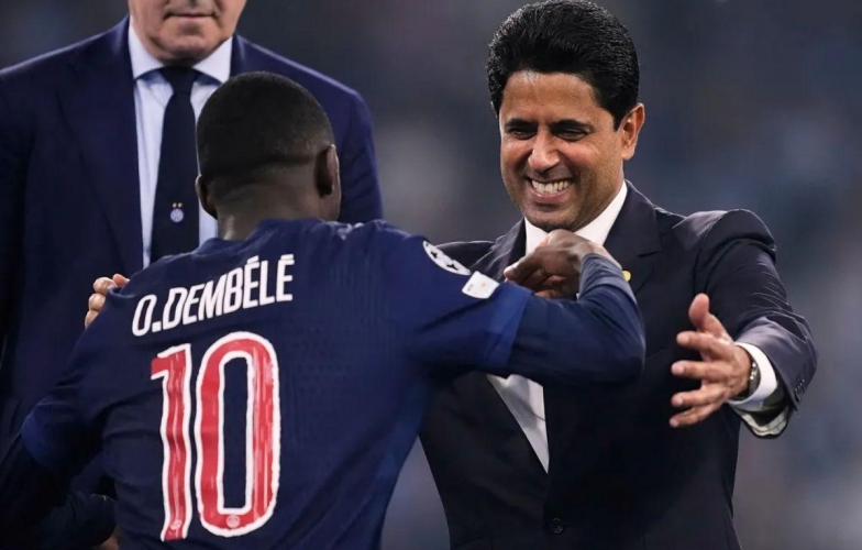 Chủ tịch PSG: 'Dembele không đoạt Quả bóng vàng là điều bất thường'