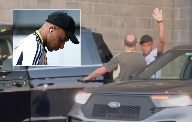 Gặp sự cố, Mbappe được Real Madrid cử xe riêng hộ tống