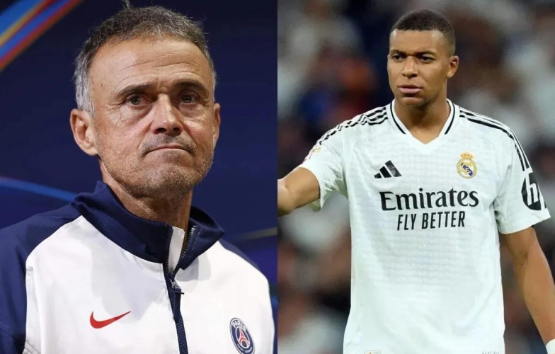 Màn tái ngộ đầy căng thẳng của Mbappe và Luis Enrique