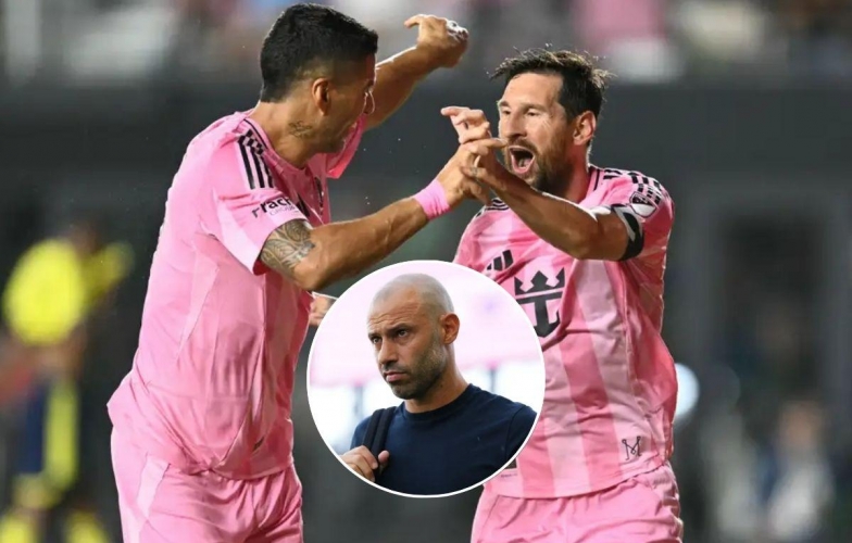 Mascherano thốt lên một điều sau khi Messi lập kỷ lục chưa từng có tại MLS