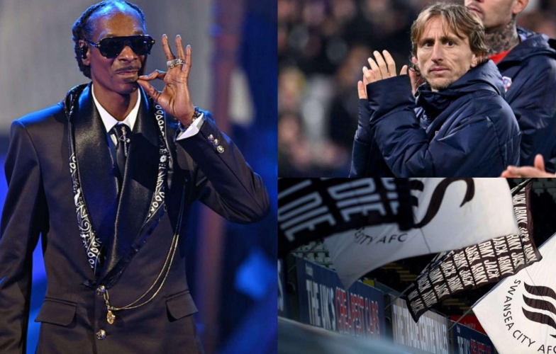 Tiếp bước Modric, rapper Snoop Dogg đầu tư tiền tấn vào bóng đá Anh