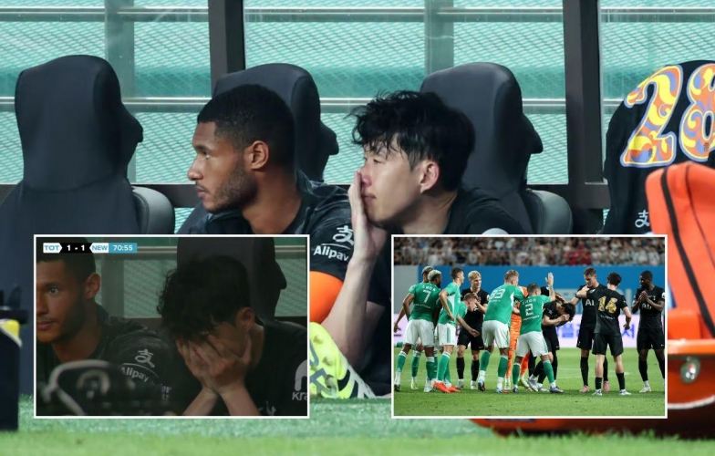 Son Heung-min bật khóc trong trận chia tay Tottenham