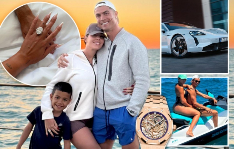 Ronaldo chơi lớn, tặng Georgina loạt quà xa xỉ sau khi đính hôn