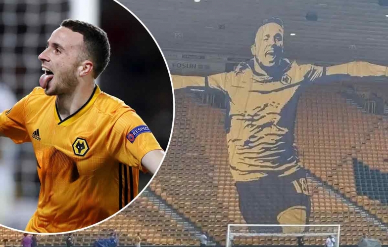 Wolves tri ân Diogo Jota trước đại chiến với Manchester City