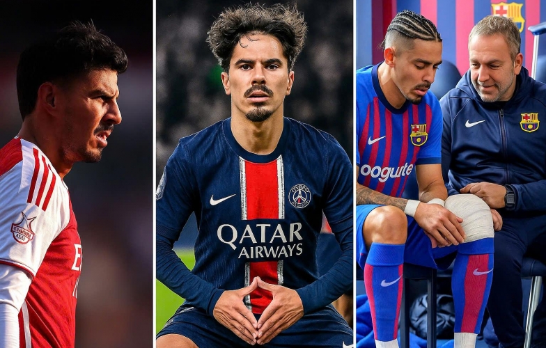 Cơn bão chấn thương càn quét các 'ông lớn' châu Âu