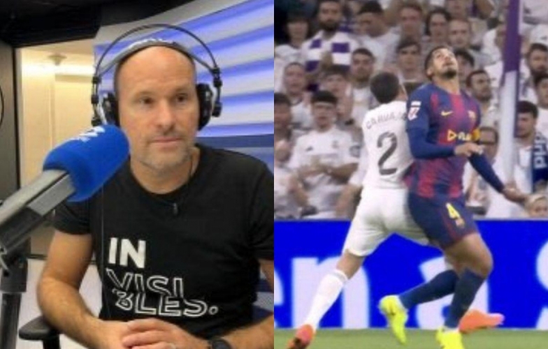 Barca mất oan một quả 11m ở El Clasico?