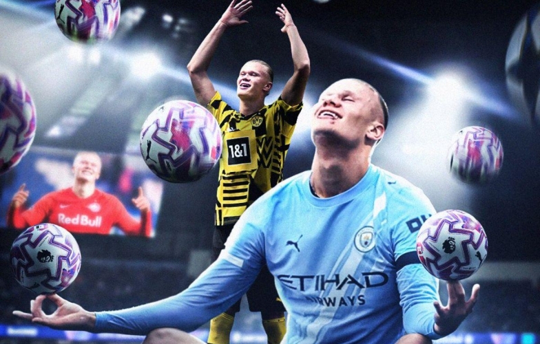 Haaland vượt mặt Ronaldo với kỳ tích chưa từng có ở Champions League