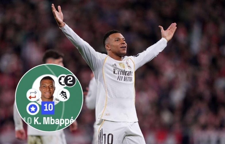 Màn trình diễn 'không thể ngăn cản' của Mbappe