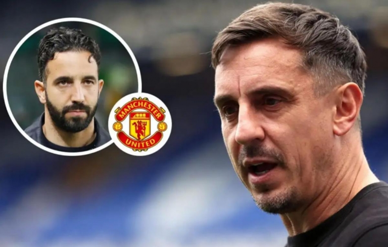 Gary Neville chỉ trích Amorim sau trận hòa như thua trước Wolves