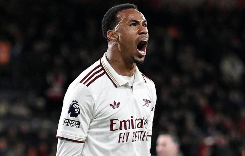 Gabriel Magalhaes 'bay' vào lịch sử Arsenal sau trận thắng Bournemouth