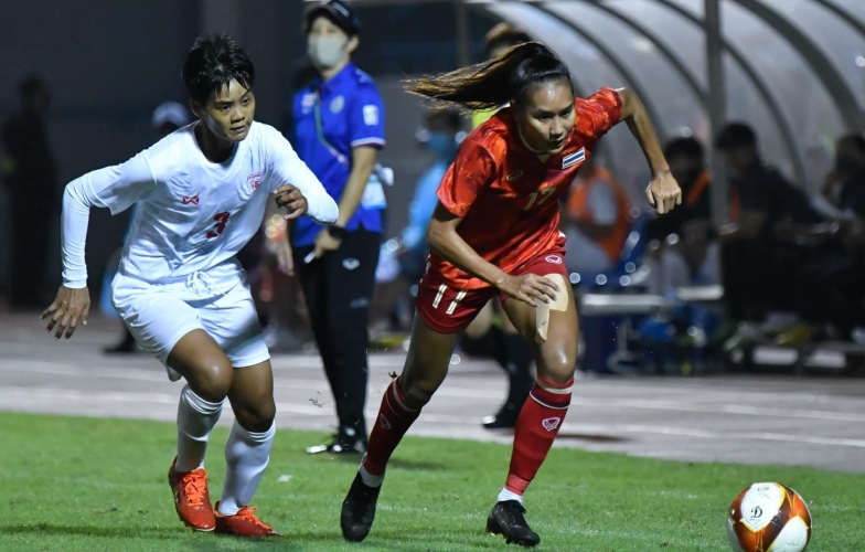 Thi đấu vượt trội, ĐT nữ Thái Lan vẫn đánh rơi chiến thắng đầy nuối tiếc trước Myanmar