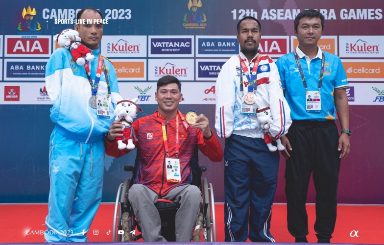 Bảng tổng sắp ASEAN Para Games 12: Đoàn Việt Nam xếp thứ mấy?