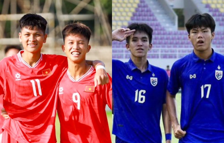 Trực tiếp U16 Việt Nam 0-0 U16 Thái Lan: Voi chiến gây sức ép