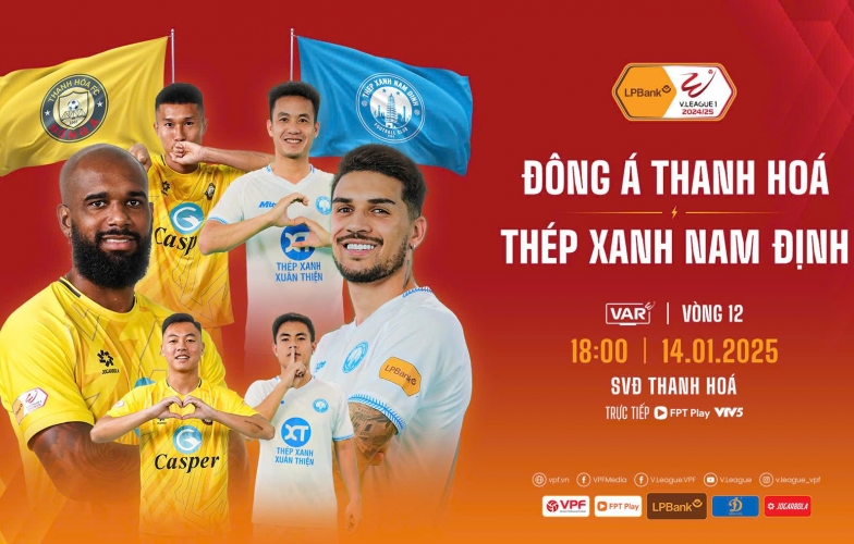 Hấp dẫn 'đại chiến' tranh ngôi đầu bảng V-League 2024/25