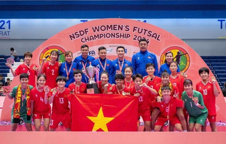 Lịch thi đấu bóng đá hôm nay 17/11: ĐT futsal nữ Việt Nam vs Myanmar mấy giờ?