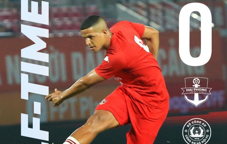 Trực tiếp Hải Phòng 1-1 CAHN: Rượt đuổi điên rồ