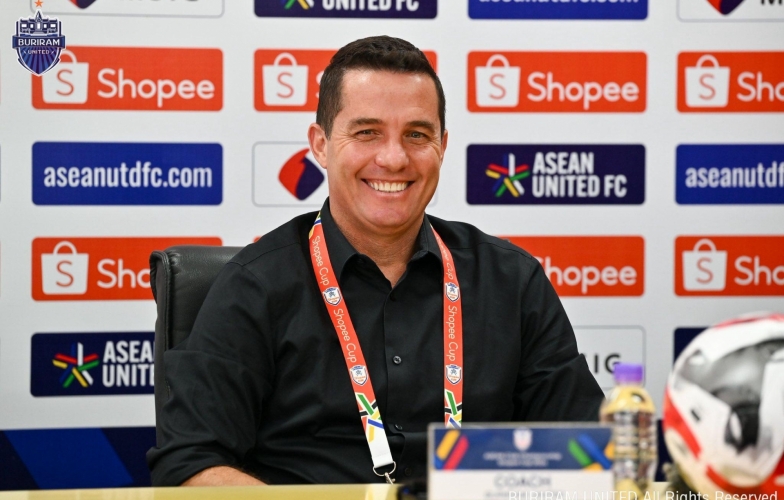 HLV Buriram United: 'Tôi thực sự hài lòng khi hoà được CAHN'