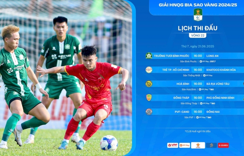 Trước vòng 22 giải hạng Nhất: Lịch sử gọi tên Bình Phước hay PVF-CAND?