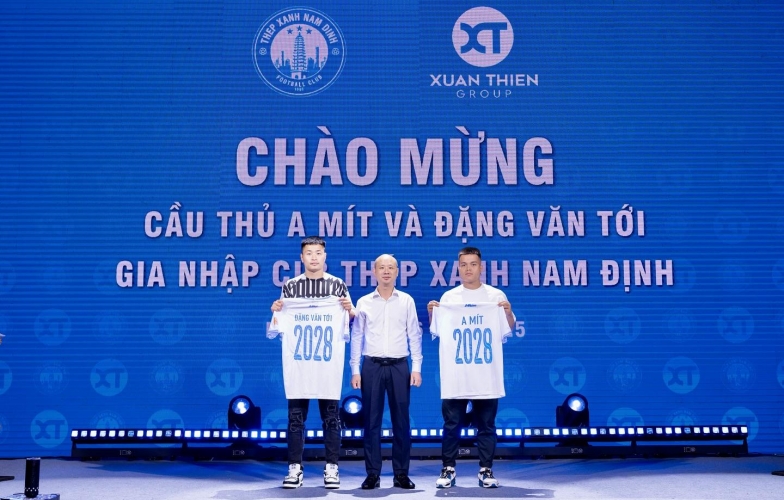 Nhà vô địch Nam Định chính thức công bố 2 tân binh