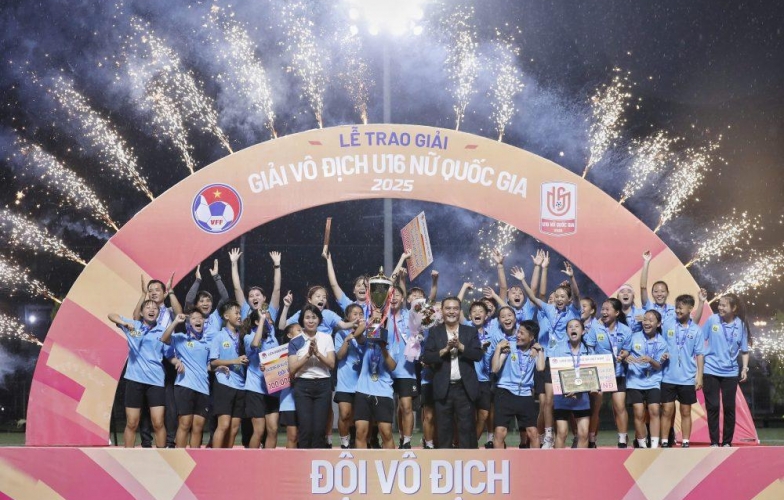 Hà Nội vô địch U16 nữ Quốc gia 2025