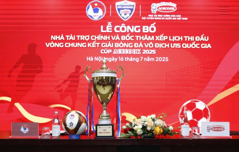 Xác định 3 bảng đấu hấp dẫn tại VCK U15 Quốc gia