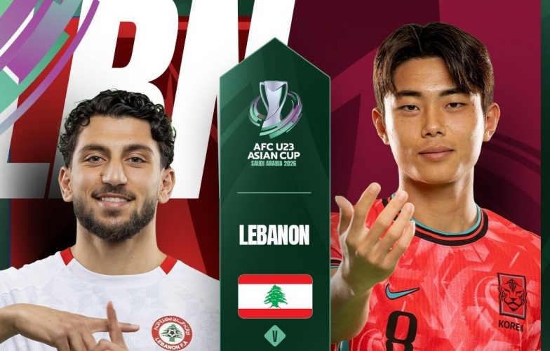Trực tiếp U23 Liban 0-0 U23 Hàn Quốc: Nhập cuộc thận trọng