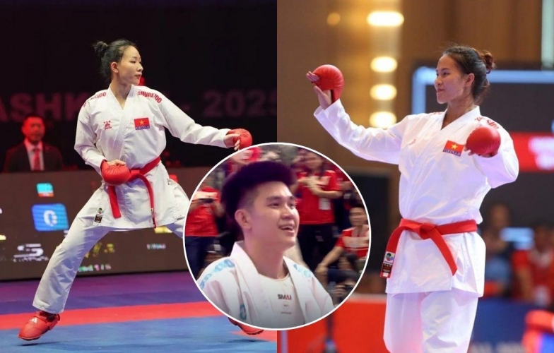 Karate Việt Nam bùng nổ với hat-trick HCV ở SEA Games 33