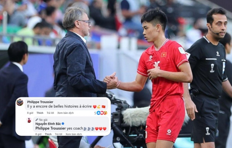 HLV Troussier bất ngờ gửi thông điệp đặc biệt đến Đình Bắc