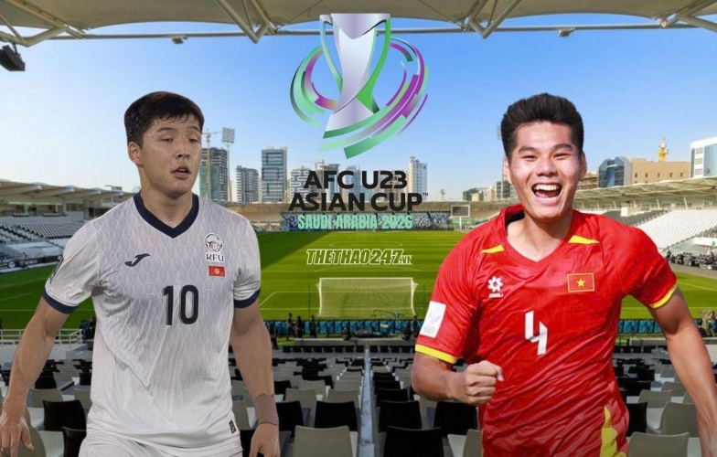 U23 Kyrgyzstan nhận tin cực vui trước đại chiến U23 Việt Nam