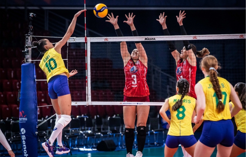 Tỏa sáng muộn, bóng chuyền nữ Thái Lan bị Brazil 'hủy diệt' không thương tiếc