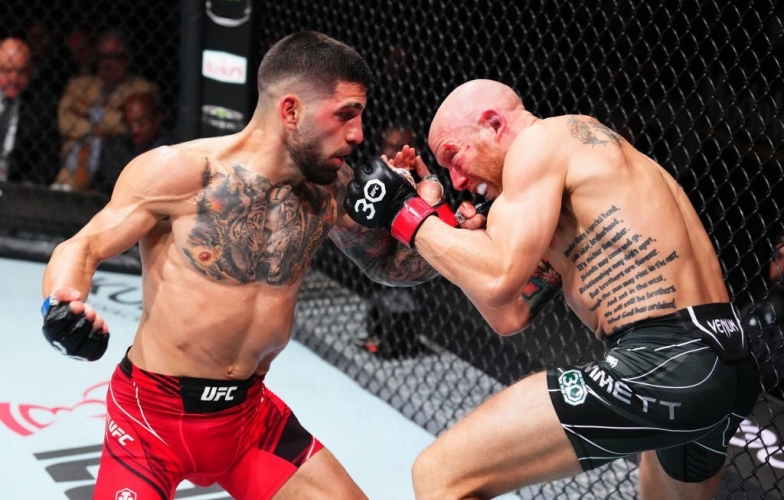 UFC Fight Night: Ilia Topuria đánh bại Josh Emmett, gửi chiến thư đến Max Holloway