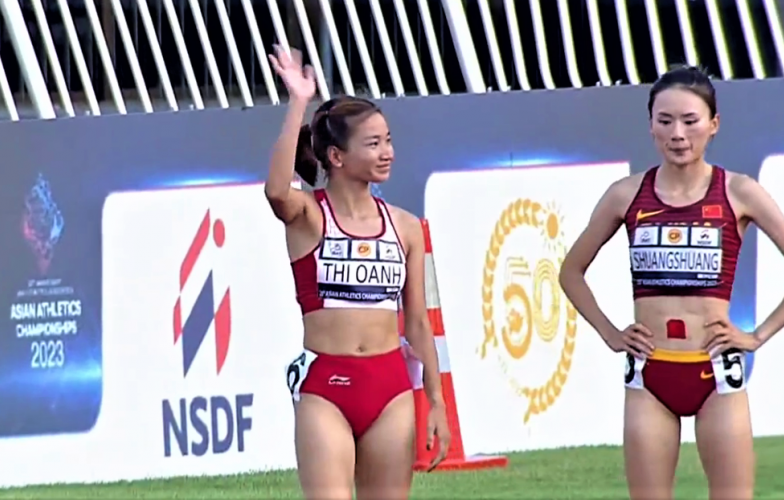 Nguyễn Thị Oanh kết thúc chung kết nữ 1.500m châu Á với vị trí thứ 5