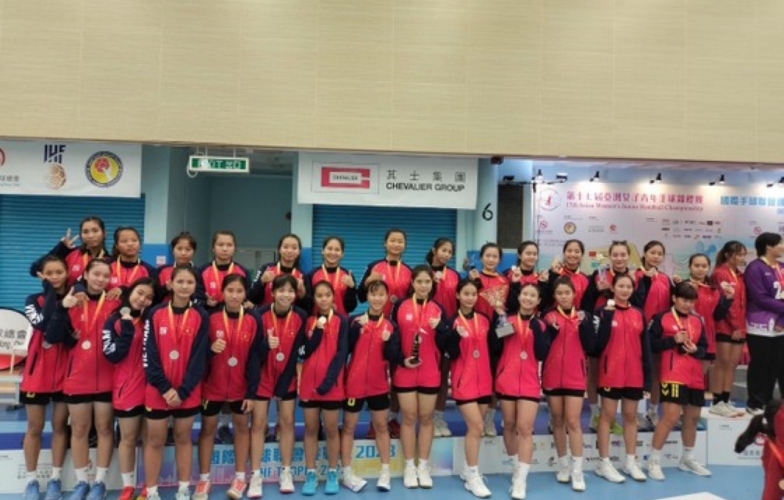 Đội tuyển U17 và U19 Việt Nam giành HCB bóng ném nữ châu Á 2023