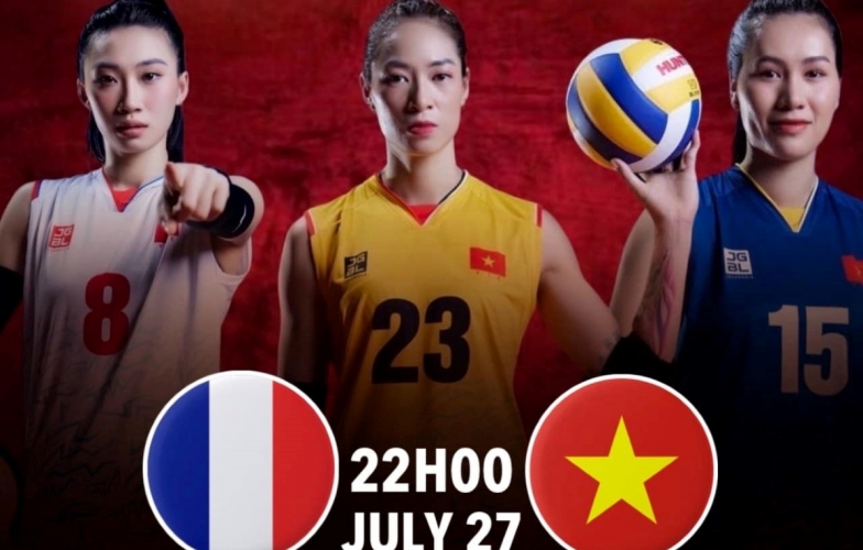 Tứ kết bóng chuyền nữ FIVB Challenger Cup 2023: Việt Nam đọ sức Pháp