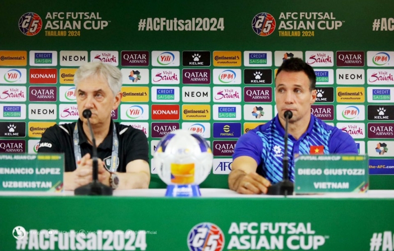 VIDEO: Toàn cảnh buổi họp báo trước tứ kết futsal châu Á