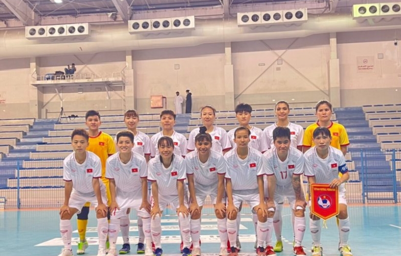 ĐT Nữ Futsal Việt Nam thắng kịch tính đại diện Tây Á trước SEA Games 31