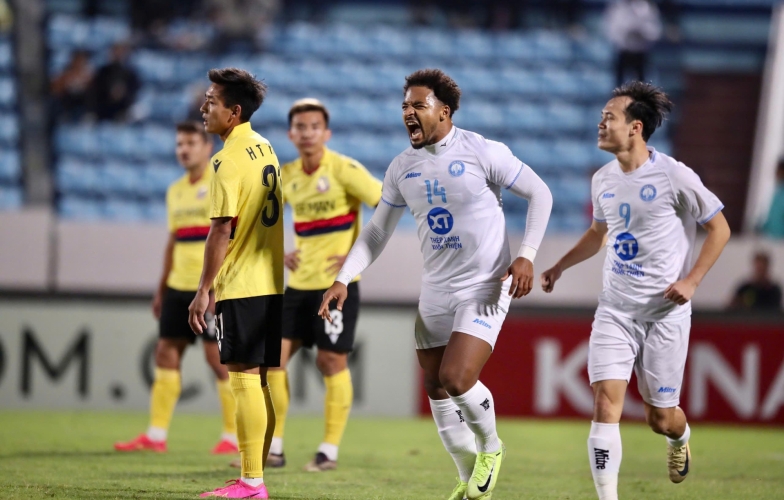 Trực tiếp Nam Định 2-0 Lee Man: Văn Vũ nhân đôi cách biệt