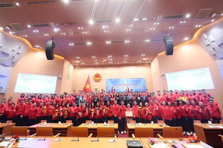 Hà Nội thưởng lớn cho VĐV giành huy chương tại SEA Games 33